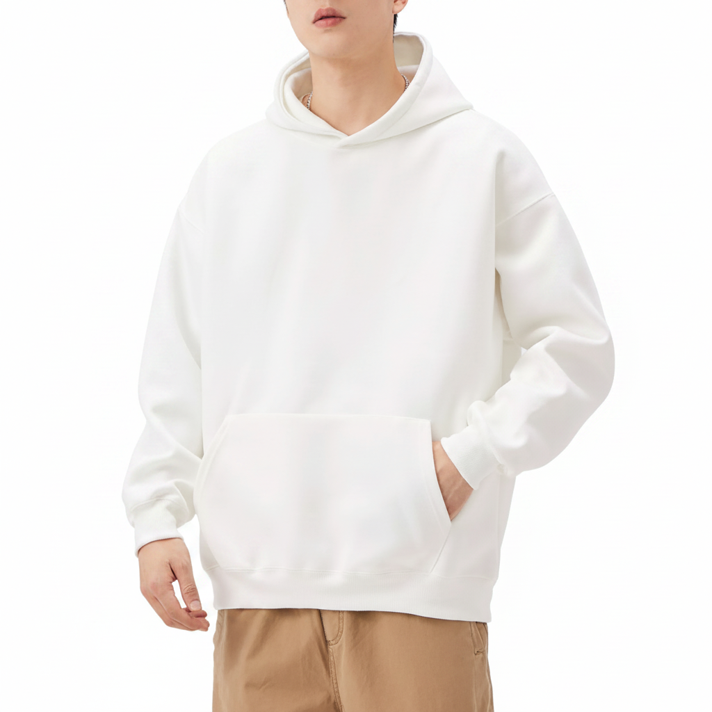 Hoodie com fundo branco - foto 1