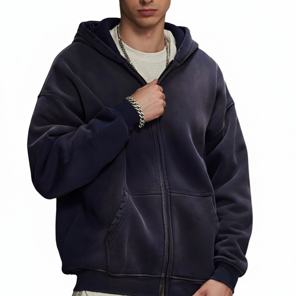 Serein Zip Hoodie - Imagem 2 sem vermelho